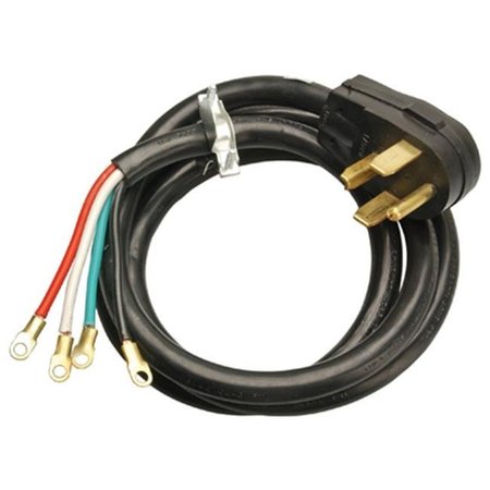 MASTER ELECTRONICS Master Electrician 09154ME 10-4 Black Dryer Cord - 4 ft. 536920